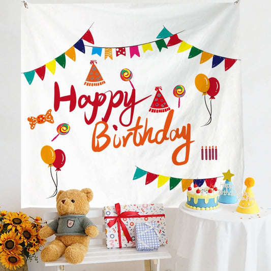 Birthday Layout Hanging Cloth Children Photo Wall Cloth, Size: 180x230cm Velvet(39) - Cartoon by PMC Jewellery | Online Shopping South Africa | PMC Jewellery | Buy Now Pay Later Mobicred