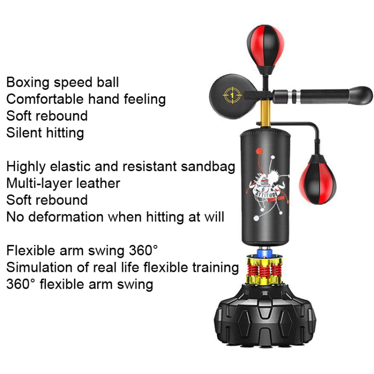 Children Adult Reaction Ball Rotation Training Equipment, Style: Adult Model Devil - Boxing by PMC Jewellery | Online Shopping South Africa | PMC Jewellery