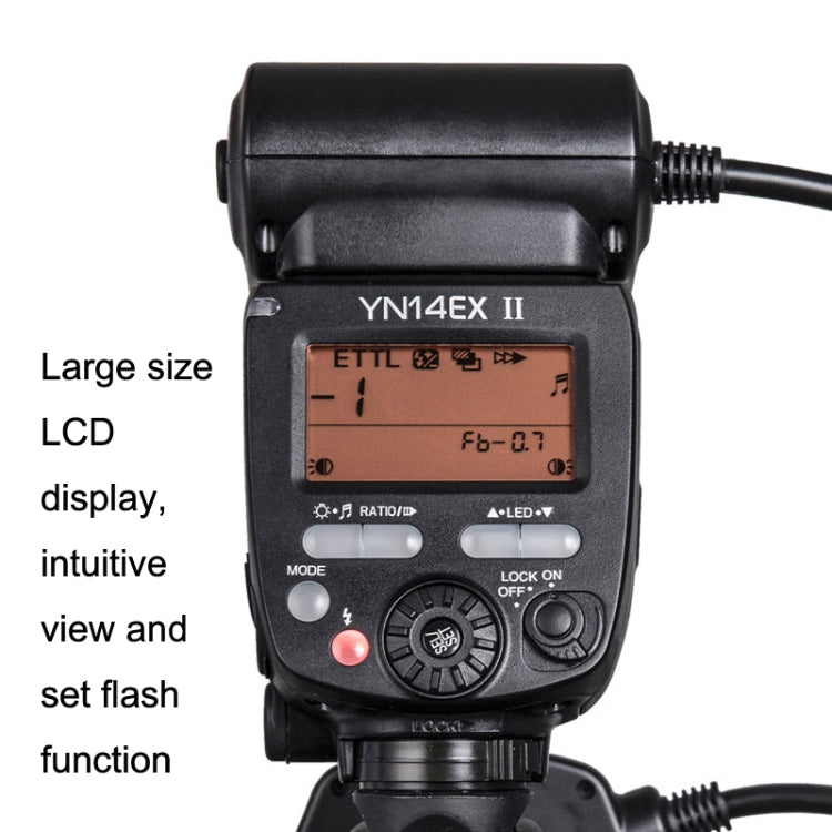 For Canon TTL Oral Insect Insect Teeth Ring Light YONGNUO YN-14EX II Macro Ring Flash Speedlite - free shipping - PMC TechLife - Order now!