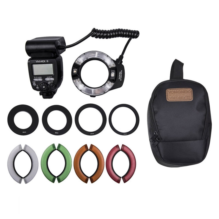 For Canon TTL Oral Insect Insect Teeth Ring Light YONGNUO YN-14EX II Macro Ring Flash Speedlite - free shipping - PMC TechLife - Order now!