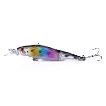 HENGJIA JM010 9cm 7g 2 Sections Bionic Bait With Beads Diving Mino Fake Bait(4) - Fishing Lures by HENGJIA | Online Shopping South Africa | PMC Jewellery