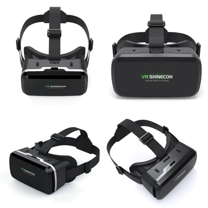 VR SHINECON SC-G04A Mobile Phone VR Glasses 3D Game Helmet Smart Handle Digital Glasses(Black) - VR Headset by VR SHINECON | Online Shopping South Africa | PMC Jewellery