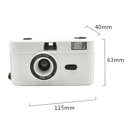 R2-FILM Retro Manual Reusable Film Camera for Children without Film(White+Green) - Children Cameras by PMC Jewellery | Online Shopping South Africa | PMC Jewellery | Buy Now Pay Later Mobicred