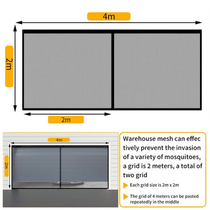 YEGBONG Garage Anti-insect Screen Seamless Retractable Garage Door Screen(Box) - Other by YEGBONG | Online Shopping South Africa | PMC Jewellery | Buy Now Pay Later Mobicred