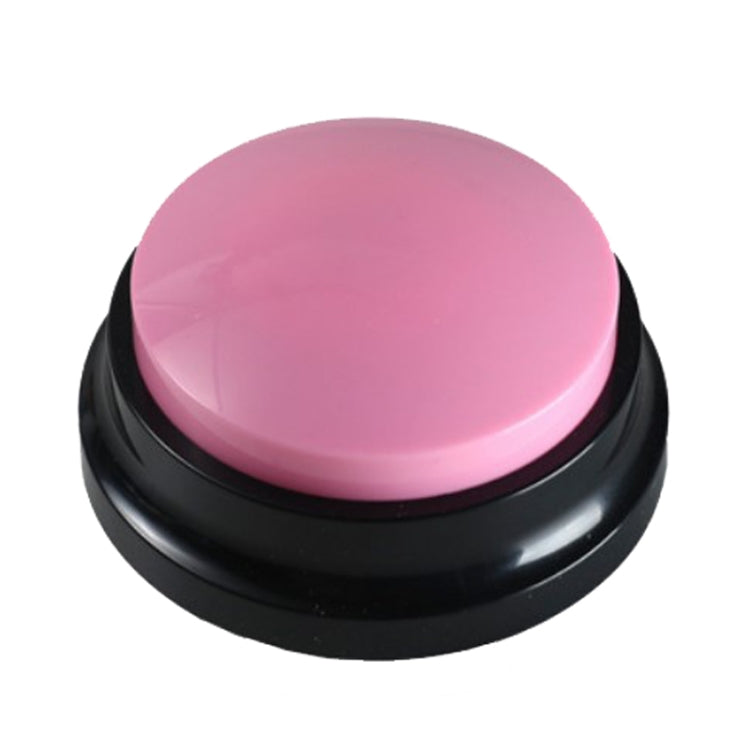 Pet Communication Button Dog Vocal Box Recording Vocalizer, Style: Recording Model(Pink) - Training Aids by PMC TechLife | Online Shopping South Africa | PMC TechLife | Buy Now Pay Later Mobicred