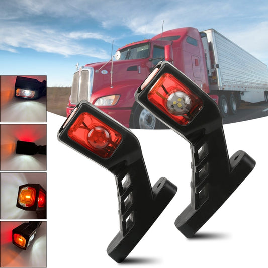 MK-216 1pair 12-24V 9LED Side Marker Lighting Outline Marker Truck Light Trailer Side Marker Lights(As Show) - Clearance Lights by PMC Jewellery | Online Shopping South Africa | PMC Jewellery | Buy Now Pay Later Mobicred