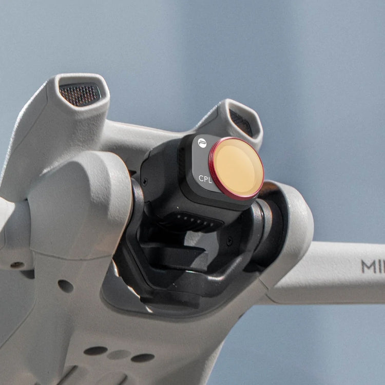 For DJI Mini 3 PGYTECH Filter Aluminum Alloy Drone Filter,Spec: CPL+NDPL 16/64/128/256 - free shipping - PMC TechLife - Order now!