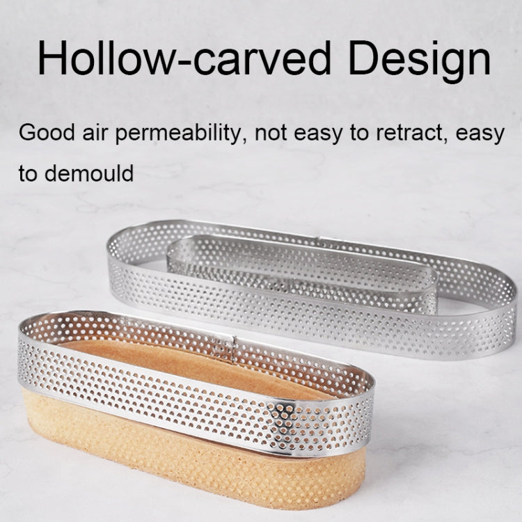 BN1006 Stainless Steel Mousse Circle Thickened Perforated Cake Mold DIY Baking Tools, Specification: Round 2.7 inches - Food Molds by PMC TechLife | Online Shopping South Africa | PMC TechLife