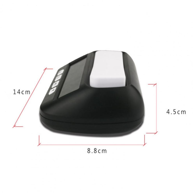 YS YS-902 Chess Timer Chess Clock for Go Tournament(Black English Version) - free shipping - PMC TechLife - Order now!