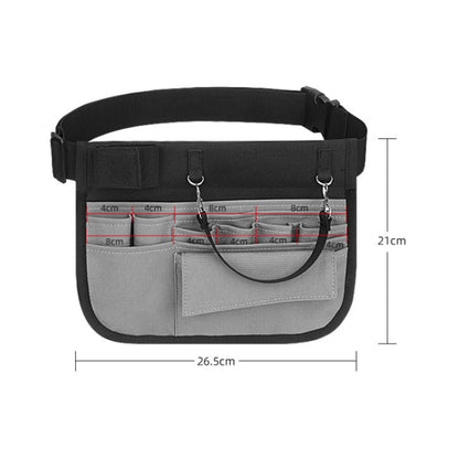 Nurse Bag Multi-Tool Storage Waist Bag(Grey) - Waist Bags by PMC Jewellery | Online Shopping South Africa | PMC Jewellery