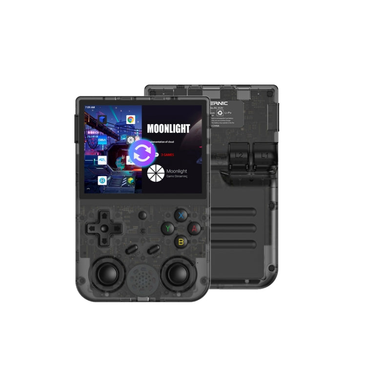 ANBERNIC RG353V  3.5 Inch Wireless Game Box Android 11 Linux OS Handheld Game Console 256G 35000 Games(Transparent Black) - free shipping - PMC TechLife - Order now!