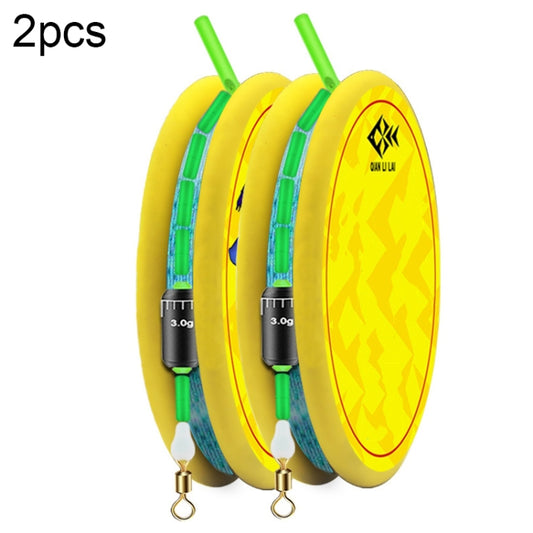 2pcs Outdoor Fishing Anti-tangle Spotted Invisible Line Set with Scale, Size: 3.6m(1.0) - Fishing Lines & Ropes by PMC Jewellery | Online Shopping South Africa | PMC Jewellery | Buy Now Pay Later Mobicred