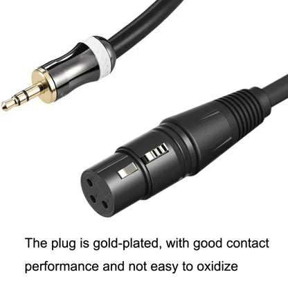 3.5mm To Caron Female Sound Card Microphone Audio Cable, Length: 15m - Microphone Audio Cable & Connector by PMC Jewellery | Online Shopping South Africa | PMC Jewellery | Buy Now Pay Later Mobicred