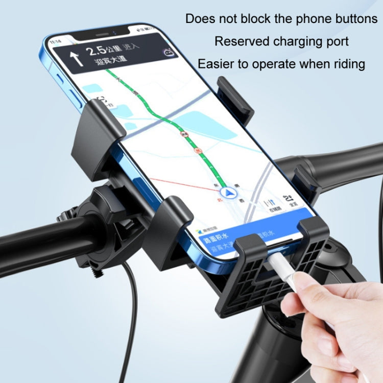 Motorcycle Navigation Riding Mobile Phone Holder(Handlebars) - Holder by PMC Jewellery | Online Shopping South Africa | PMC Jewellery | Buy Now Pay Later Mobicred