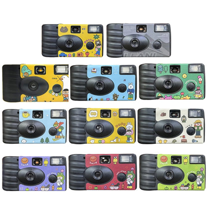 27pcs Illustration Retro Film Camera Waterproof Cartoon Decorative Stickers without Camera - Children Cameras by PMC Jewellery | Online Shopping South Africa | PMC Jewellery | Buy Now Pay Later Mobicred