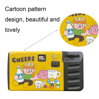 18pcs Sking Retro Film Camera Waterproof Cartoon Decorative Stickers without Camera - Children Cameras by PMC Jewellery | Online Shopping South Africa | PMC Jewellery | Buy Now Pay Later Mobicred