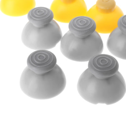 For Nintendo Gamecube NGC Controller 10pcs Joystick Cap Replacement Parts(Yellow) - Switch Spare Parts by PMC Jewellery | Online Shopping South Africa | PMC Jewellery