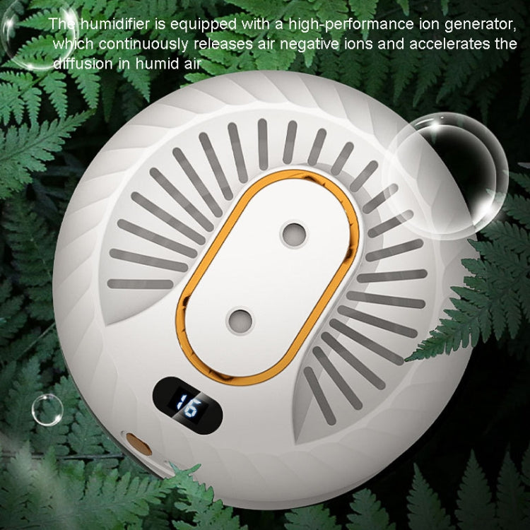3000ml Double Nozzle Humidifier with Timing Digital Display and Colorful Ambient Light(White) - Air Purifiers & Accessories by PMC Jewellery | Online Shopping South Africa | PMC Jewellery