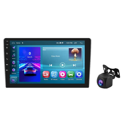 A3195 9 Inch Car Android Large Screen Navigation Central Control Screen 2+32G Player with CarPlay, Style: Standard+AHD Camera - Car MP3 & MP4 & MP5 by PMC Jewellery | Online Shopping South Africa | PMC Jewellery | Buy Now Pay Later Mobicred