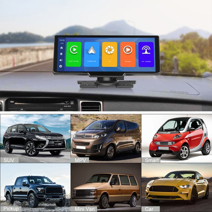 A3073 HD Wired 9.3 Inch 1 To 1 Smart Player With Wireless Carplay Two-way Video Split-screen Display(Black) - Car MP3 & MP4 & MP5 by PMC Jewellery | Online Shopping South Africa | PMC Jewellery | Buy Now Pay Later Mobicred