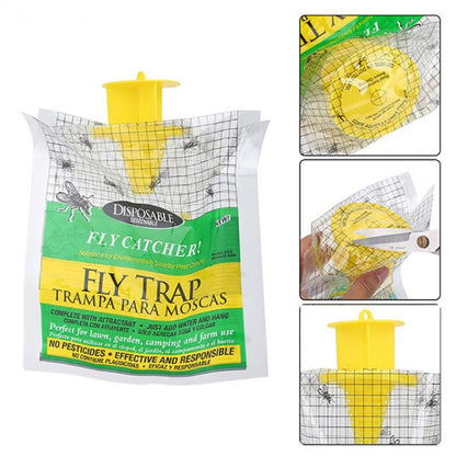 MYD-1 External Bait Fly Bag Hanging Fly Trap Bag Outdoor Farms Catch Flies Tool - Traps by PMC Jewellery | Online Shopping South Africa | PMC Jewellery | Buy Now Pay Later Mobicred