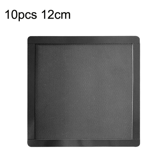 10pcs 12cm With Magnetic Suction PVC Cooling Fan Dust Net Desktop Computer Industrial Fan Filter Cover - Fan Cooling by PMC Jewellery | Online Shopping South Africa | PMC Jewellery