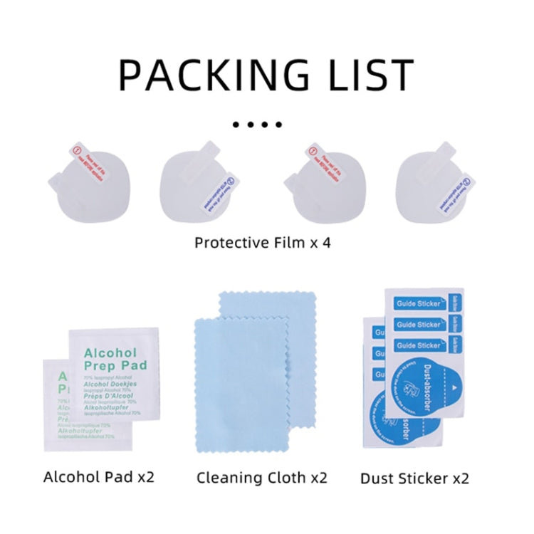 For Oculus Quest 2 Hifylux Q2-FF6 Lens Protective Film HD Anti-Scratch Anti-Sweat TPU Soft Film(As Show) - VR Accessories by Hifylux | Online Shopping South Africa | PMC TechLife