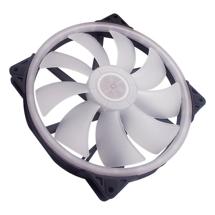 FANNER 2020 5V ARGB 20cm Large Air Volume Slow Motherboard Chassis Fan - Fan Cooling by PMC Jewellery | Online Shopping South Africa | PMC Jewellery | Buy Now Pay Later Mobicred