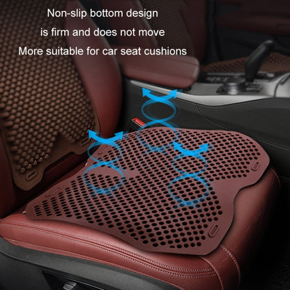 Silicone Car Summer Breathable Cool Pad, Color: Lumbar Cushion Black - Seat Accessories by PMC Jewellery | Online Shopping South Africa | PMC Jewellery | Buy Now Pay Later Mobicred