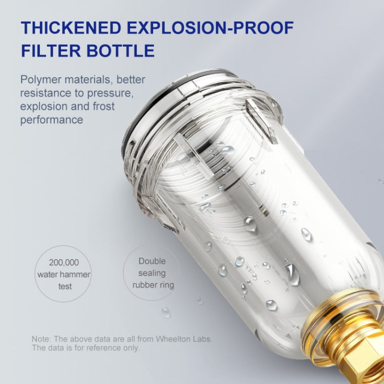 WHEELTON WHT-P0038 Home Whole House High Flow Pre-filter Automatic Rotating Central Water Purifier - free shipping - PMc TechLife - Order now!