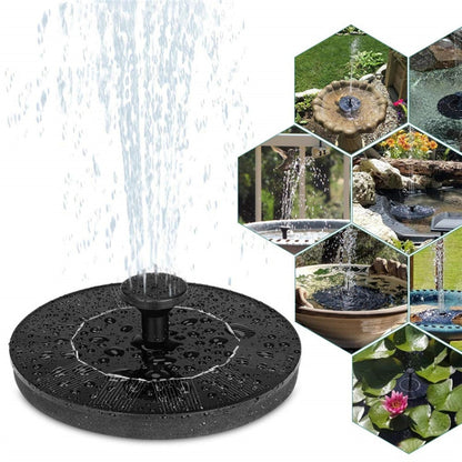 13cm  Solar Water Fountain Pool Outdoor Bird Bath Solar Powered Fountain Floating Water - Pumps by PMC Jewellery | Online Shopping South Africa | PMC Jewellery