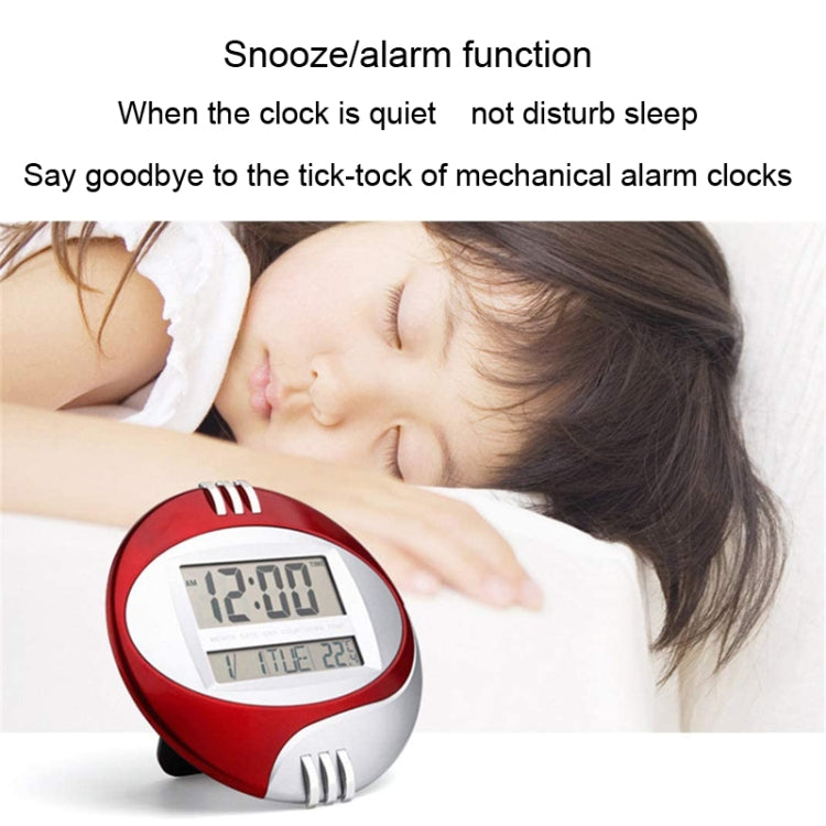 3885N Modern Silent Electronic Clock LCD Large Character Clock(Black) - Wall Clock by PMc TechLife | Online Shopping South Africa | PMc TechLife | Buy Now Pay Later Mobicred