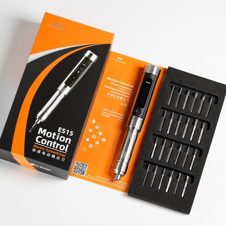 MINIWARE ES15 Electric Screwdriver Repair Tool Dismantling Screw Batch - free shipping - PMC TechLife - Order now!