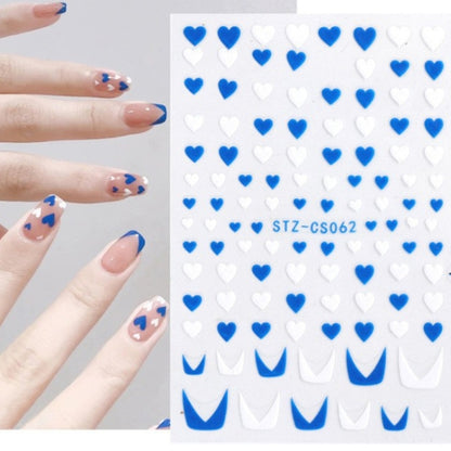 French Style Manicure Sticker Pop Stripe Line Nail Sticker(Stz-CS062) - Nail Stickers by PMC Jewellery | Online Shopping South Africa | PMC Jewellery | Buy Now Pay Later Mobicred