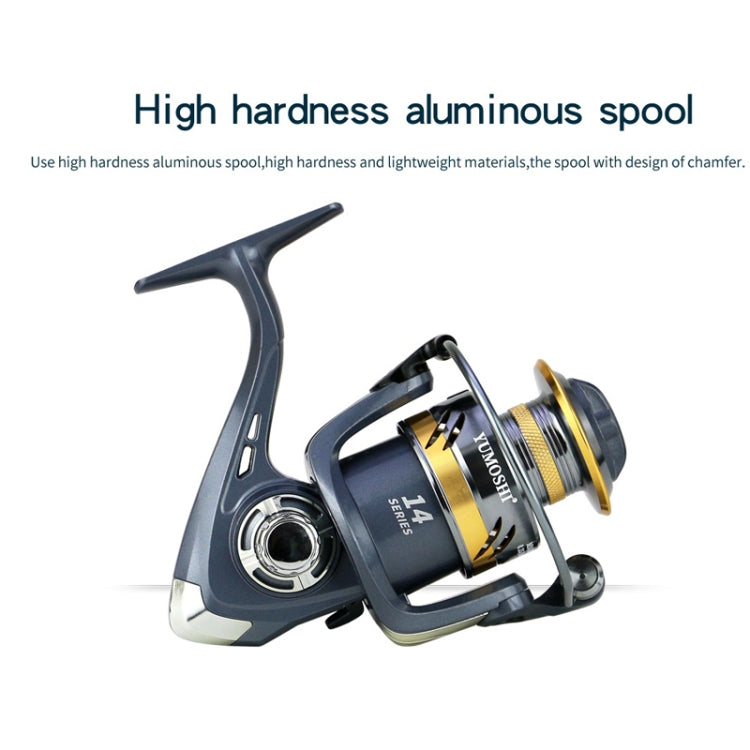 YUMOSHI KS7000 Spinning Fishing Reel Metal Rocker Metal Cup Reel - Fishing Reels by YUMOSHI | Online Shopping South Africa | PMC Jewellery