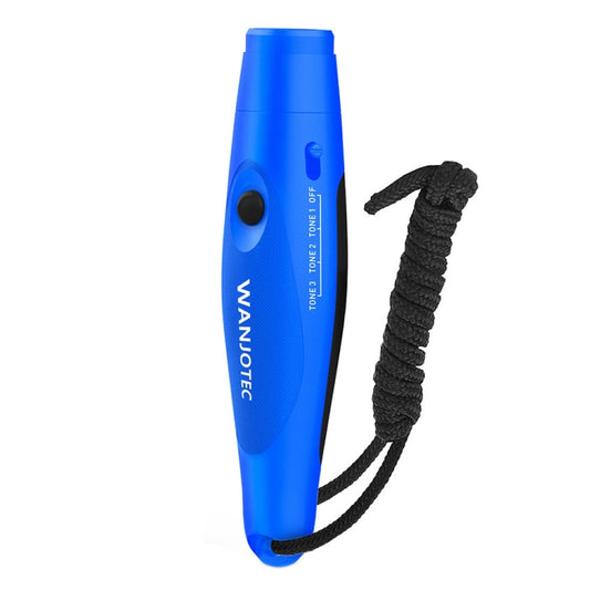 WANJOTEC EW001 Large Volume Outdoor Training Referee Coach Electronic Whistle, Color: Blue - Sporting goods by WANJOTEC | Online Shopping South Africa | PMC Jewellery | Buy Now Pay Later Mobicred