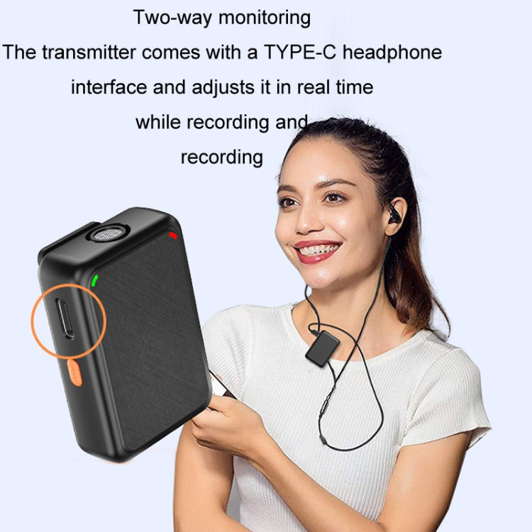 APEXEL APL-MIC009 One For Two Outdoor Live Noise Canceling Microphone(Black) - free shipping - PMC TechLife - Order now!