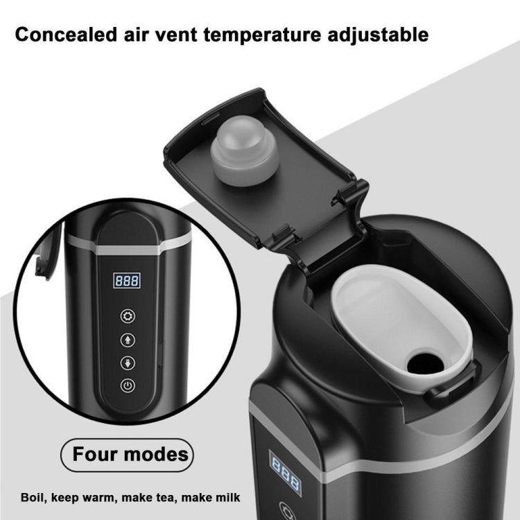 SUITU  HQ-3900 24V/12V Car/Truck Heated Coffee Mug Smart Mug,Spec: Small Screen White - Heating Cups by SUITU | Online Shopping South Africa | PMC Jewellery | Buy Now Pay Later Mobicred