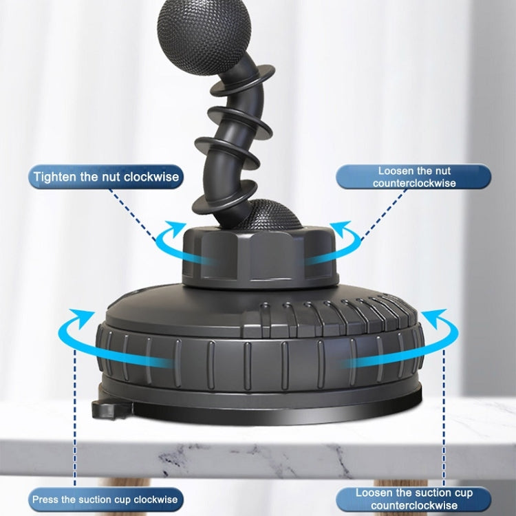 F6026 Large Suction Cup Vehicle-Mounted Double-Head Fan, Model: USB - Heating & Fans by PMC TechLife | Online Shopping South Africa | PMC TechLife