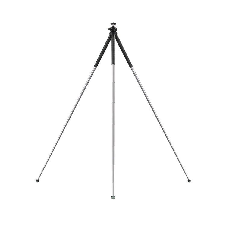 APEXEL APL-JJ09 Mobile Selfie Live Streaming Portable Stretch Telephoto Tripod(Black) - Stand by APEXEL | Online Shopping South Africa | PMC TechLife | Buy Now Pay Later Mobicred