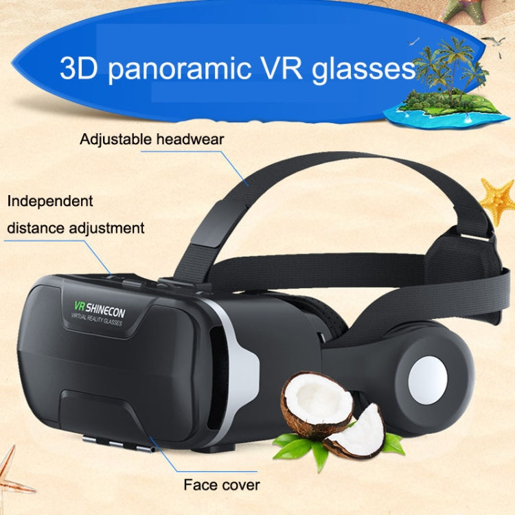 3D Virtual Reality Gaming Glasses Immersive VR Smart Glasses(Black) - VR Headset by PMC Jewellery | Online Shopping South Africa | PMC Jewellery | Buy Now Pay Later Mobicred