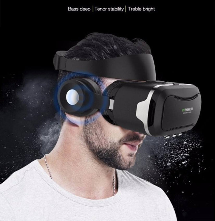 3D Virtual Reality Gaming Glasses Immersive VR Smart Glasses(Black) - VR Headset by PMC Jewellery | Online Shopping South Africa | PMC Jewellery | Buy Now Pay Later Mobicred