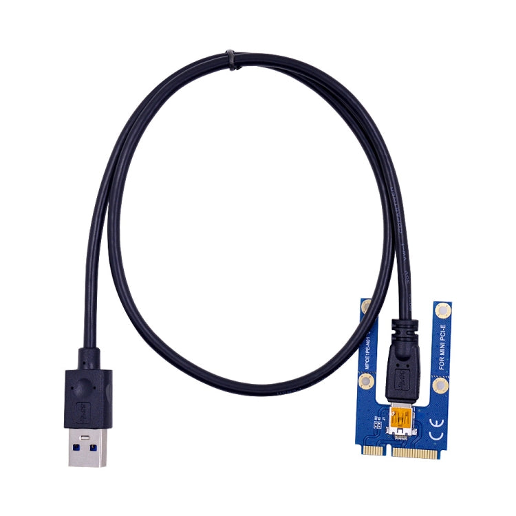 PCE164P-N03 VER006C Mini PCI-E 1X To 16X Riser For Laptop External Image Card, Spec: Blue Board 6pin - Add-on Cards by PMC Jewellery | Online Shopping South Africa | PMC Jewellery