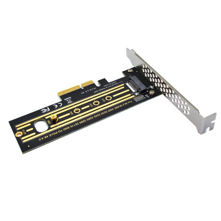 2pcs M.2 Riser Card NVMe SSD to PCI-E X4 4.0 GEN4(Black) - Card Adapter by PMC Jewellery | Online Shopping South Africa | PMC Jewellery | Buy Now Pay Later Mobicred