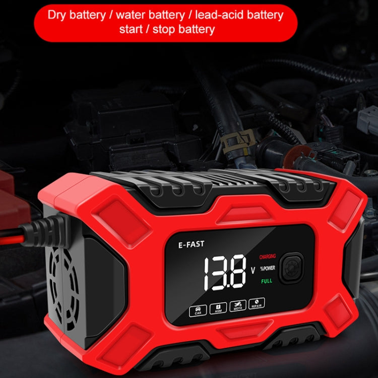 E-FAST 12V Motorcycle Car Battery Emergency Start Charger(US Plug) - Power Bank by E-FAST | Online Shopping South Africa | PMC Jewellery