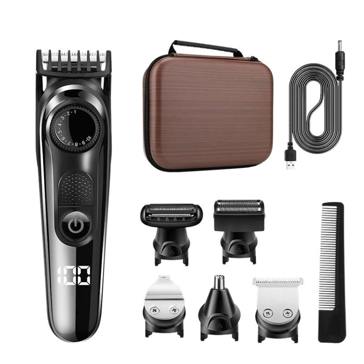 5 In 1 Men Multi-functional Haircut Carving Electric Shaver Reciprocating Shaver Set With Storage Bag - free shipping - PMC TechLife - Order now!