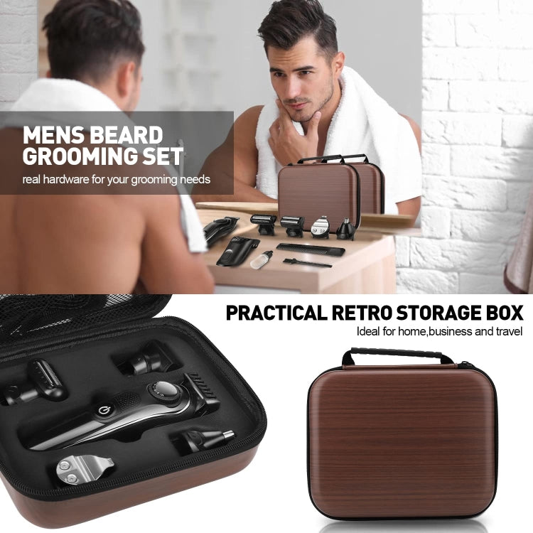 5 In 1 Men Multi-functional Haircut Carving Electric Shaver Reciprocating Shaver Set With Storage Bag - free shipping - PMC TechLife - Order now!