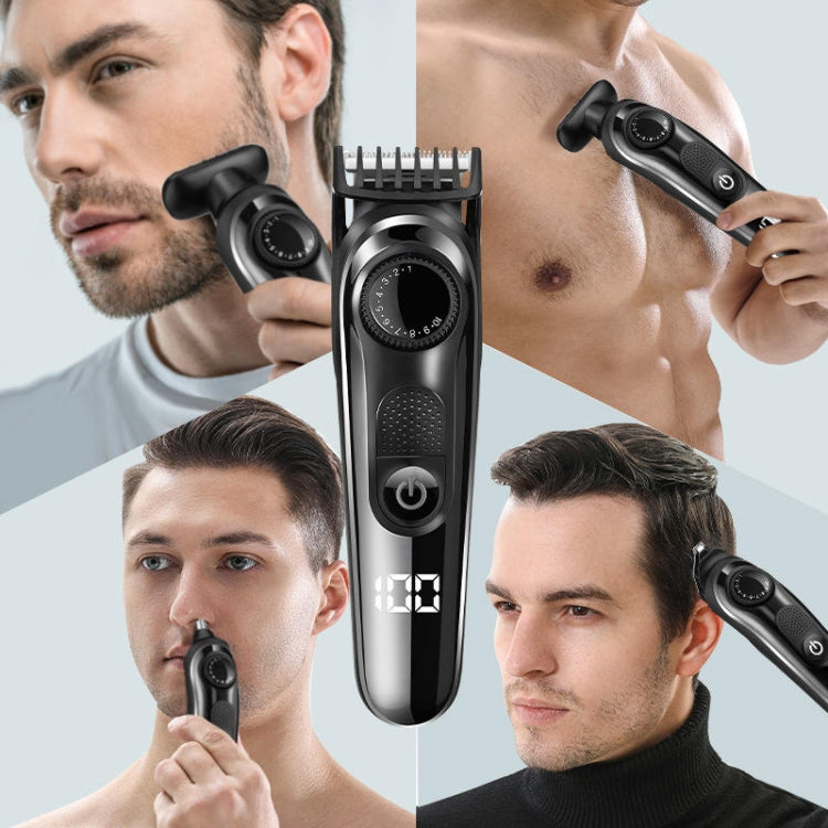 5 In 1 Men Multi-functional Haircut Carving Electric Shaver Reciprocating Shaver Set With Storage Bag - free shipping - PMC TechLife - Order now!