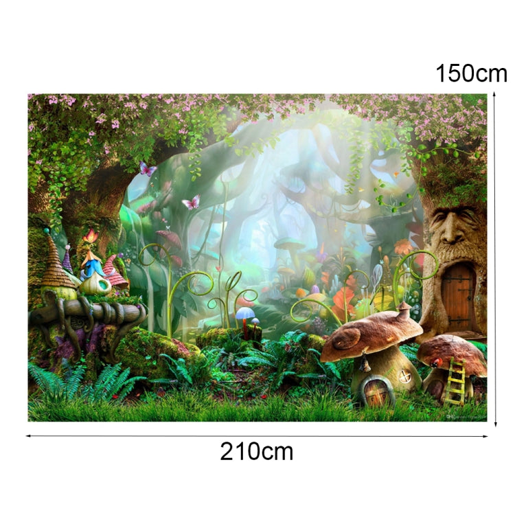 150 X 210cm Fantasy Forest Photography Background Cloth Cartoon Kids Party Decoration Backdrop(6360) - Cartoon by PMC Jewellery | Online Shopping South Africa | PMC Jewellery