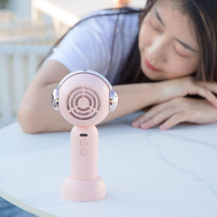 Without Blade Spray Handheld Children Small Fan(Green) - Electric Fans by PMC TechLife | Online Shopping South Africa | PMC TechLife | Buy Now Pay Later Mobicred